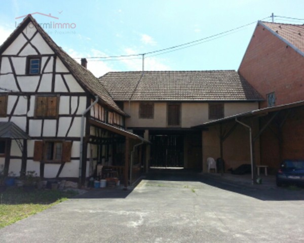 Corps de ferme avec dépendance à Wingersheim. - 20160809 150426