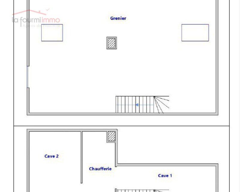 Maison 5 pièces 68700 Aspach Michelbach - Grenier sssol