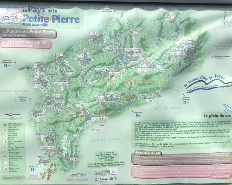 Déjà Vendu ! - Plan pays de la petite pierre