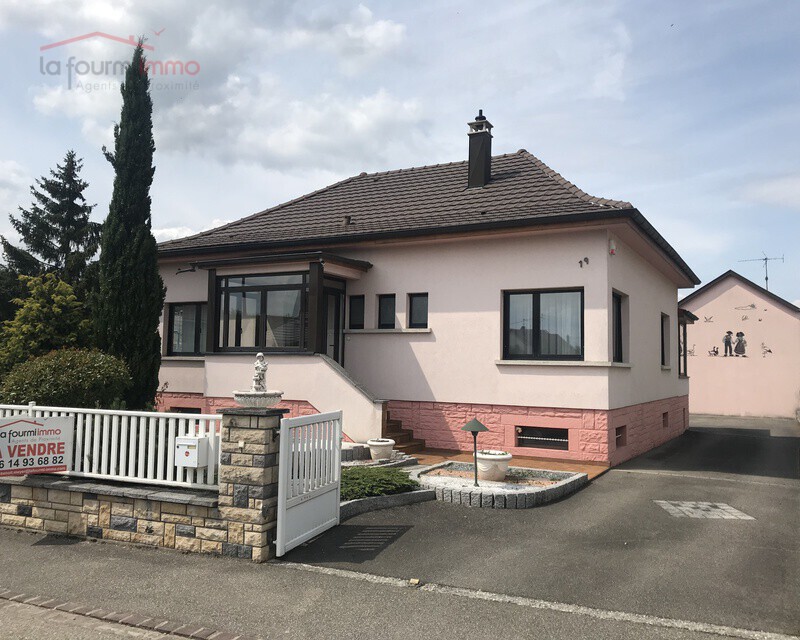 Maison 4 pièces + dépendances. 68740 Munchouse - maison 4 pièces + dépendances. 68740 Munchhouse #munchhouse #immobilier #remybenoitmeyer #plainpied #lafourmiimmo