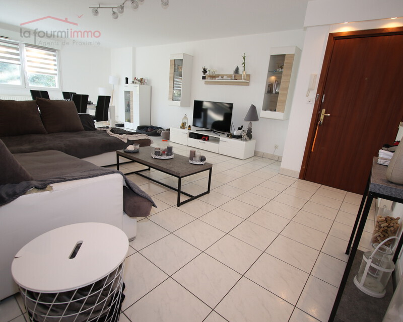 Très bel appartement 4 pièces 78m2  Kingersheim 68260 - Appartement Kingersheim séjour