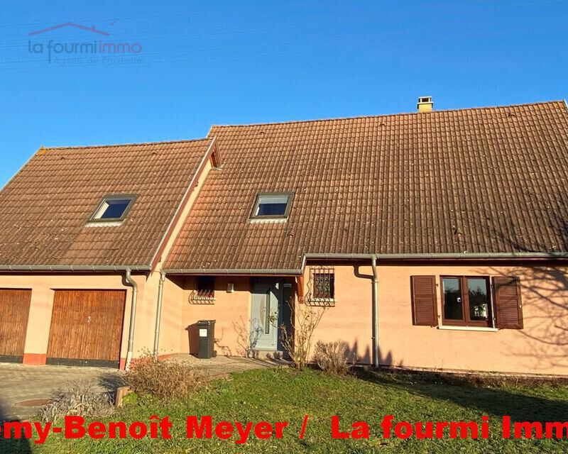 Maison à Munchhouse 68740 - #maison #munchhouse #remybenoitmeyer #immobilier #lafourmiimmo #habitat #ensisheim