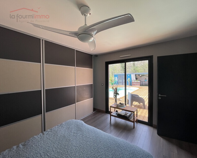 Maison d'architecte avec piscine - suite / dressing/ salle d'eau