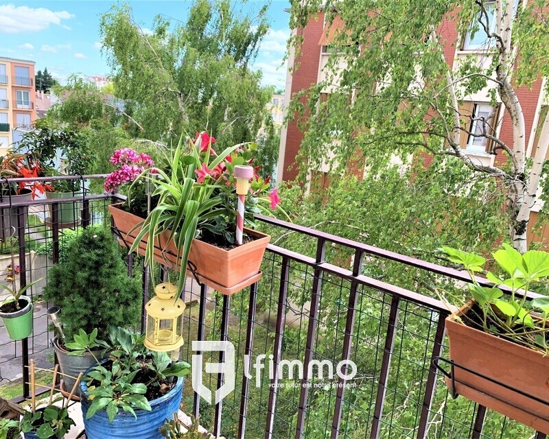 Exclusivité -Bondy- Appartement 4P 83m2 - Secteur Mare à la veuve - Balcon