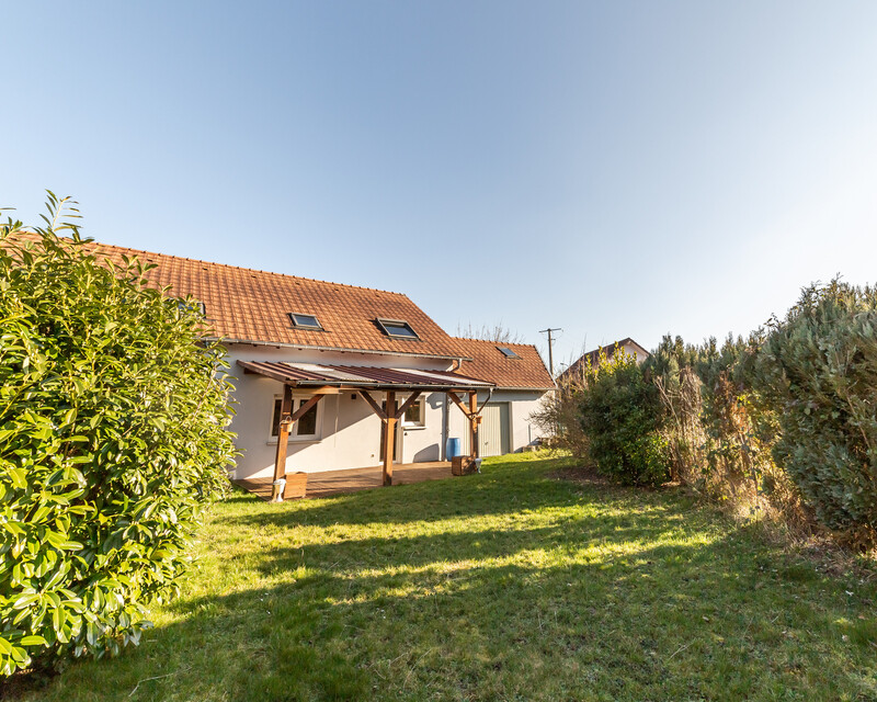 Maison familiale de 2005, 4 chambres, 132 m² habitable - Jardin terrasse couverte