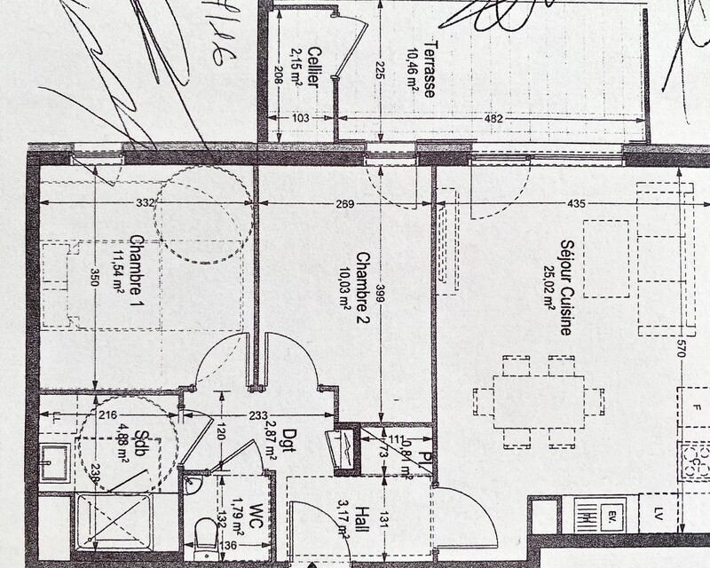 Appartement 3 pièces avec jardin, parking et garage - Img-0966