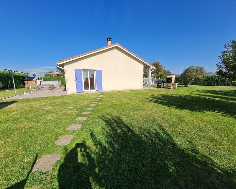 Villa plain-pied 117m²Terrain 1544m² garage piscine hors sol  - 20211014 150248