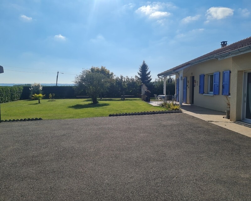 Villa plain-pied 117m²Terrain 1544m² garage piscine hors sol  - 20211014 145530