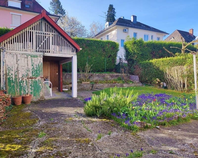 Maison de maître mitoyenne - Cours exterieur