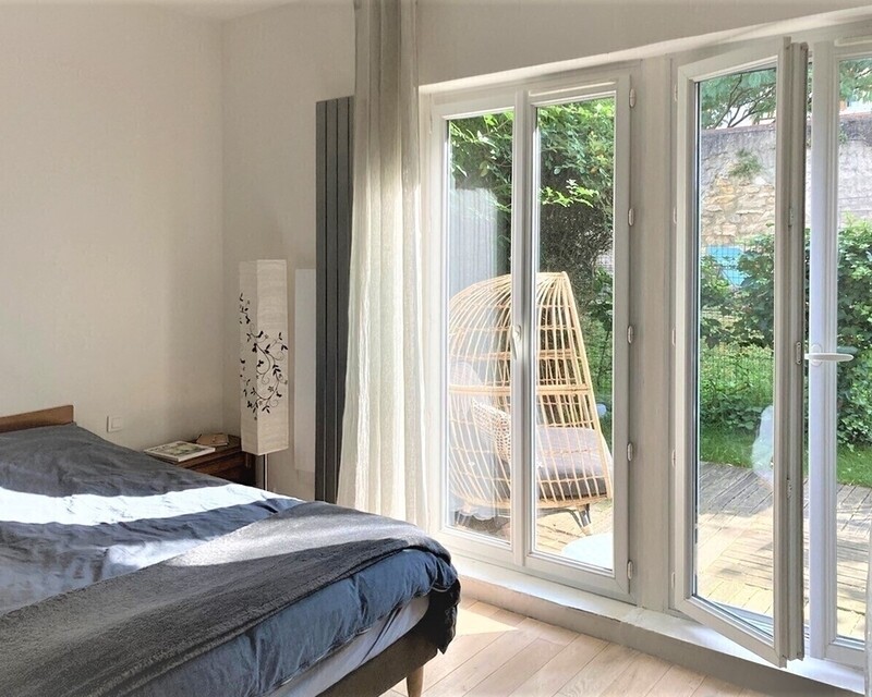  Appartement de style loft avec jardin,  proche de Paris - 7 ch parentale