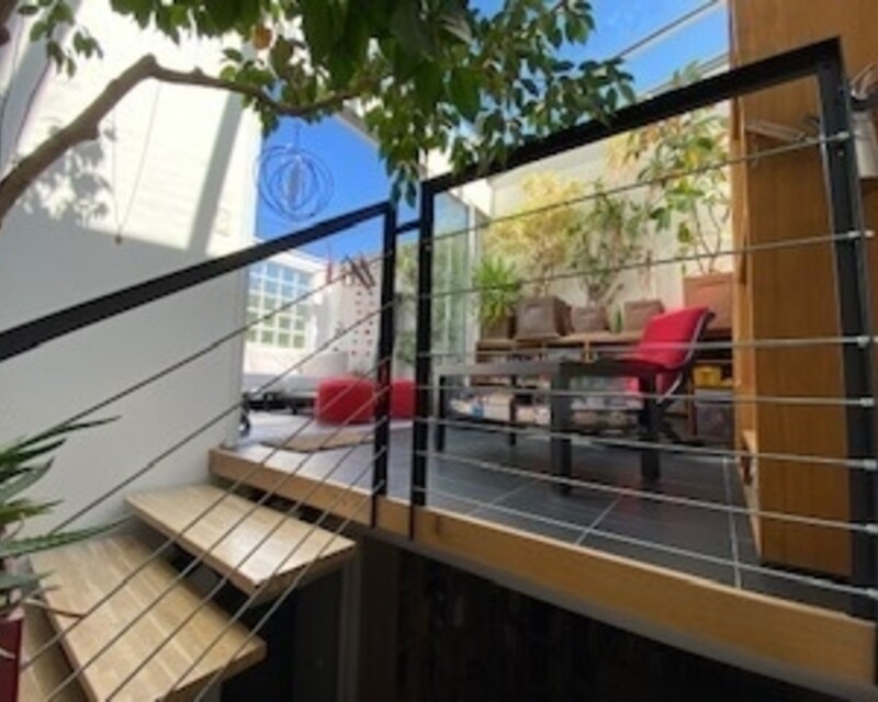 Maison de ville 130 m2 à Montreuil / Vincennes - Jardin d hiver escalier