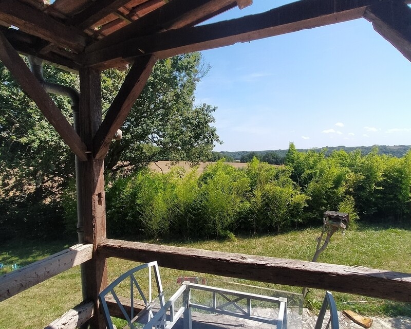maison 190m² 4 chambres secteur marciac gers - Terrasse cuisine