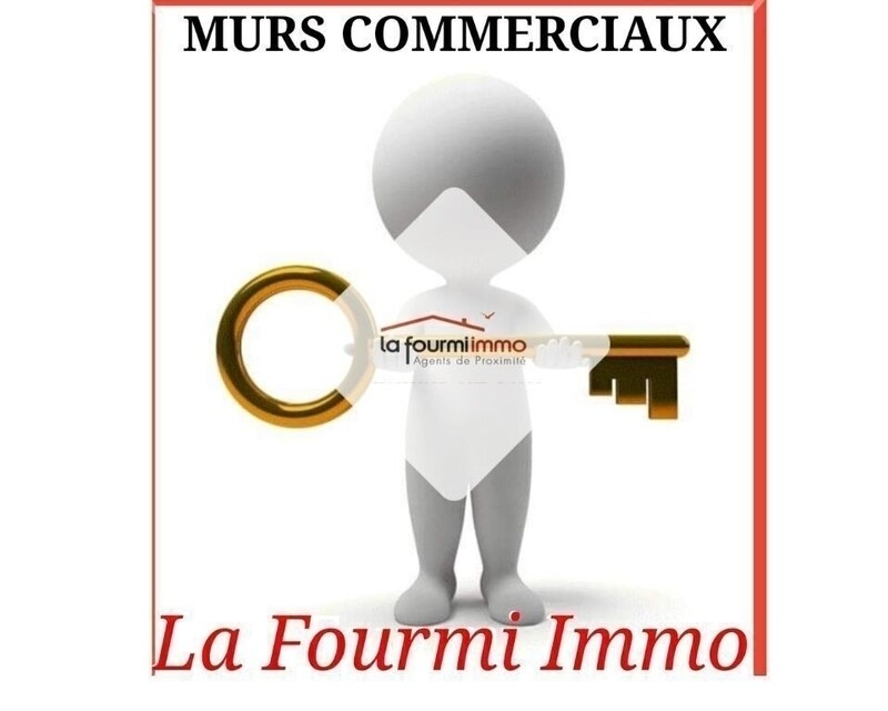 Local commercial + de 200m²  - Photo pub vitrine