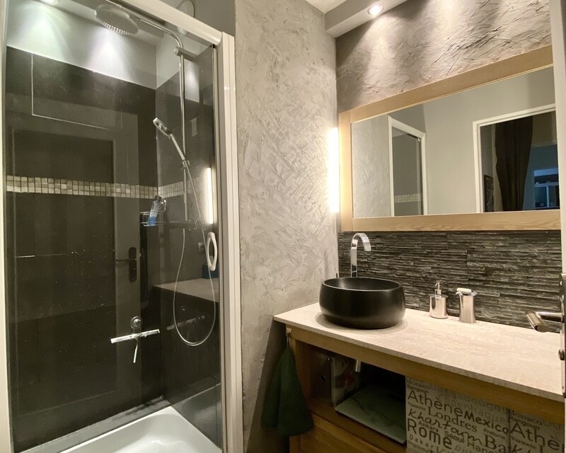 Bry sur Marne- Appartement 94 m2+Véranda 16m2-Jardin privatif 285m2 - Salle d'eau