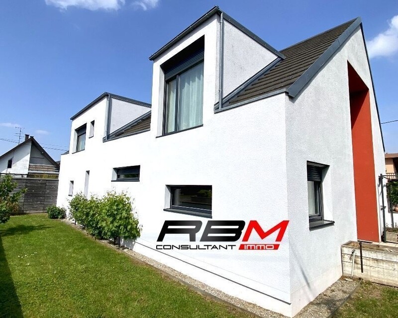 Maison d'architecte 5 / 6 pièces 68190 Ensisheim Haut-Rhin - #maison #architecte #rbmimmo #lfimmo #ensisheim