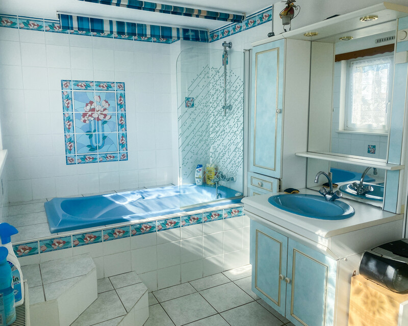 Charmante maison mitoyenne dans un agréable quartier à Cernay - Salle de bain