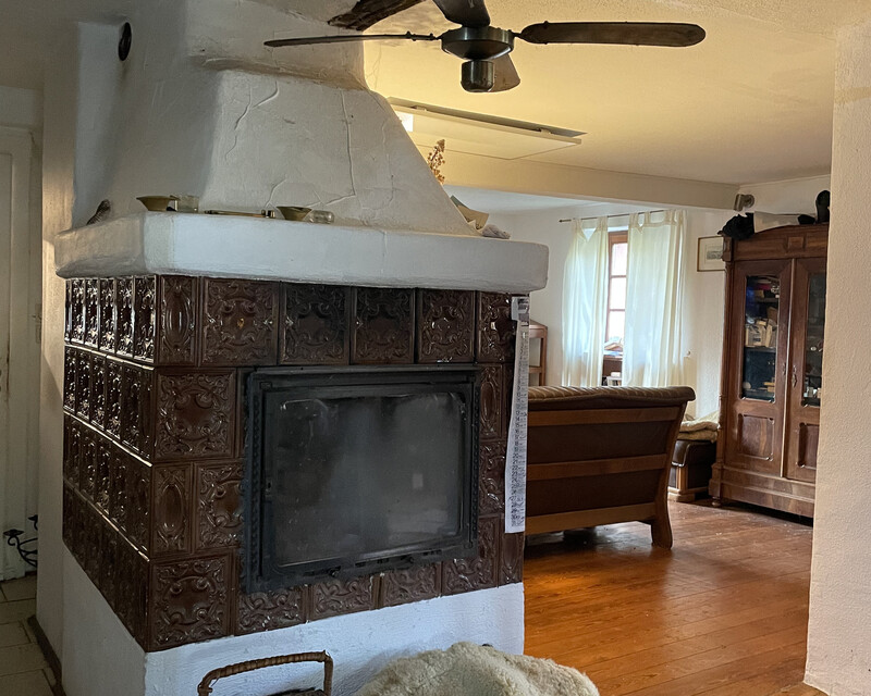 Maison ancienne avec grange à Obersteinbach (67510) - Vue salon