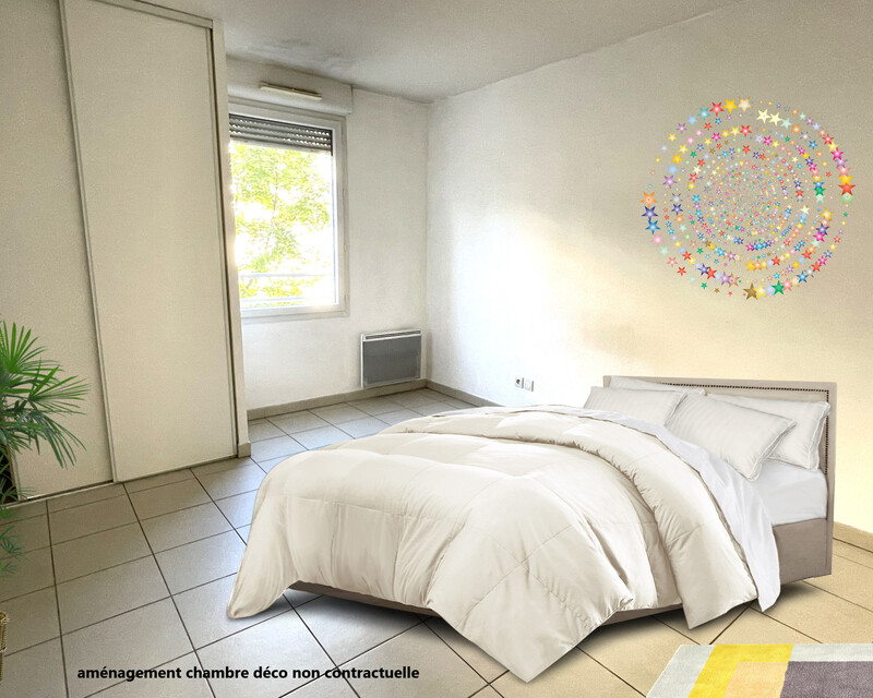Vénissieux T3 de 63.29m² + parking s.sol + balcon 7.65 m² - Idée déco chambre parents