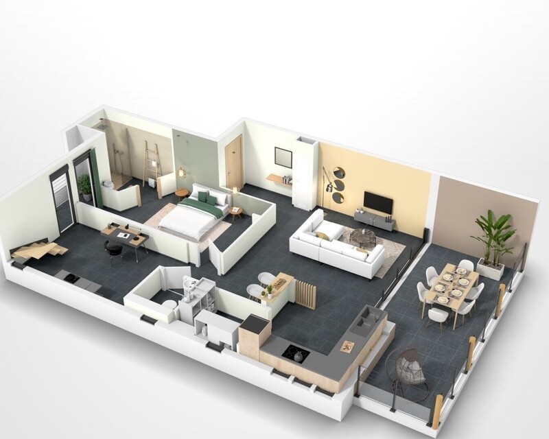 Appartements neufs Résidence La Rose Des Vents - 13-1