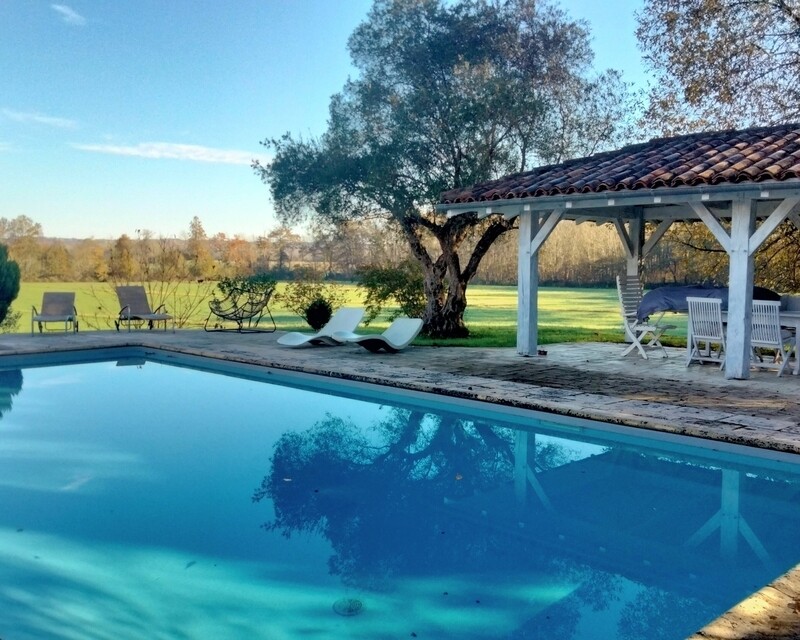Belle propriété isolée Sainte Marie De Gosse - piscine