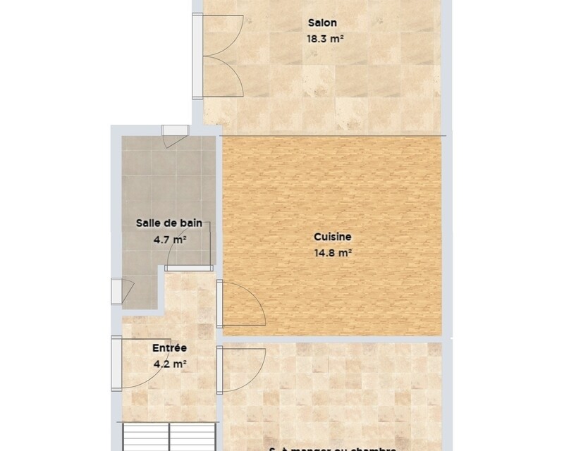 Maison 5 pièces - 7,8 ares - (67350) Secteur Val de Moder - Rez-de-chaussée