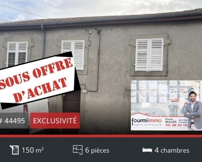 Secteur Dieuze (57260), Maison à rénover. - 3e721bc5-50a9-4520-900c-3f507c3466ac