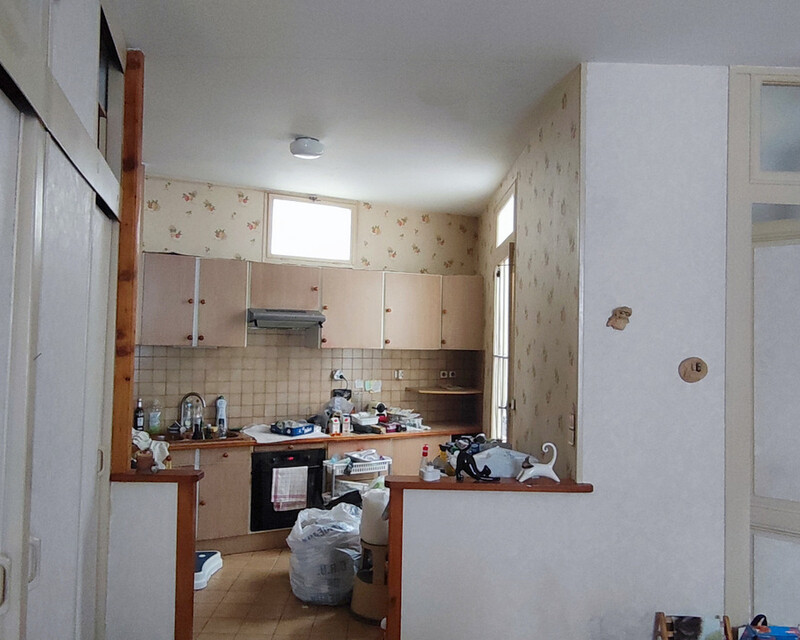 Maison de ville à rénover avec courette 228 000€ FAI - 1673518350257