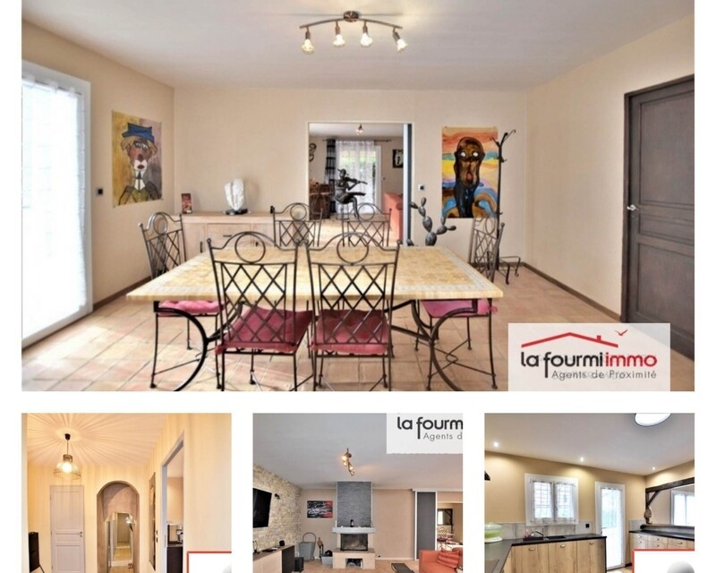 Villa de plain-pied 5 chambres - Composition interieur