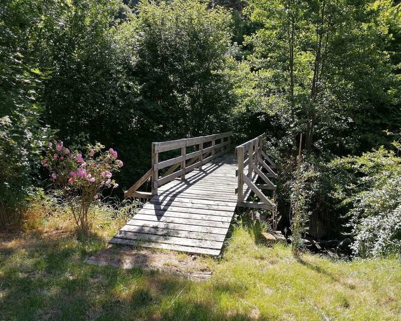Ensemble immobilier : maison, gites, bar, salle de reception - Pont