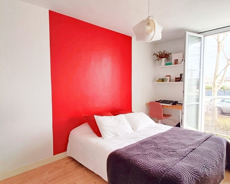 Appartement 4 pièces de 60 m² avec balcon et cave - Chambre 1