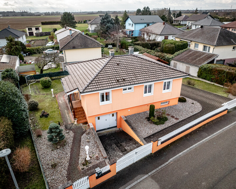 Maison plain pied 82m2 Bantzenheim 68490 - Bantzenheim - 01