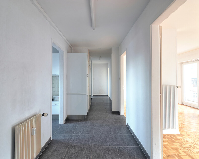Appartement F3/F4 90m² avec balcons à Riedisheim - 68400 - Appartement F3/F4 à vendre à Riedisheim - couloir entrée