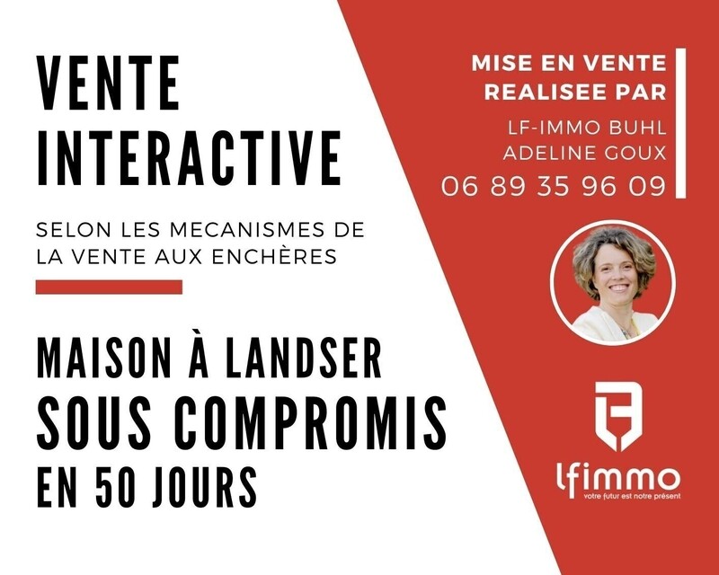 Maison plain-pied surélevé 95 m², 3 chambres sur 6 ares - Vente interactive bandeau photo