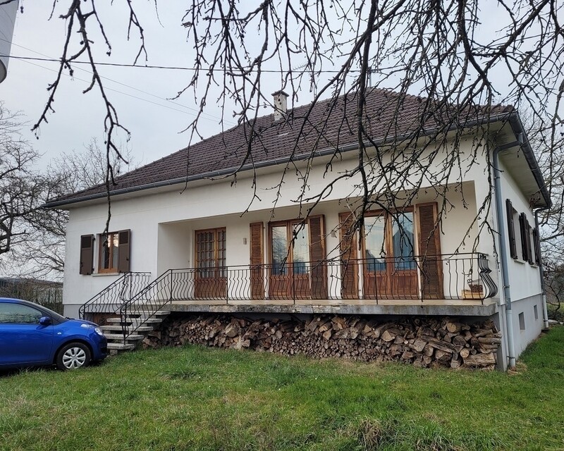 Maison de plein pied à Rittershoffen - Maison façade avant