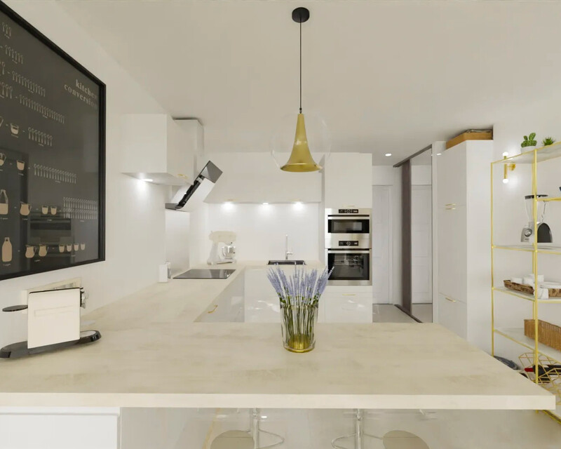 Appartement Olympe - Cuisine echo