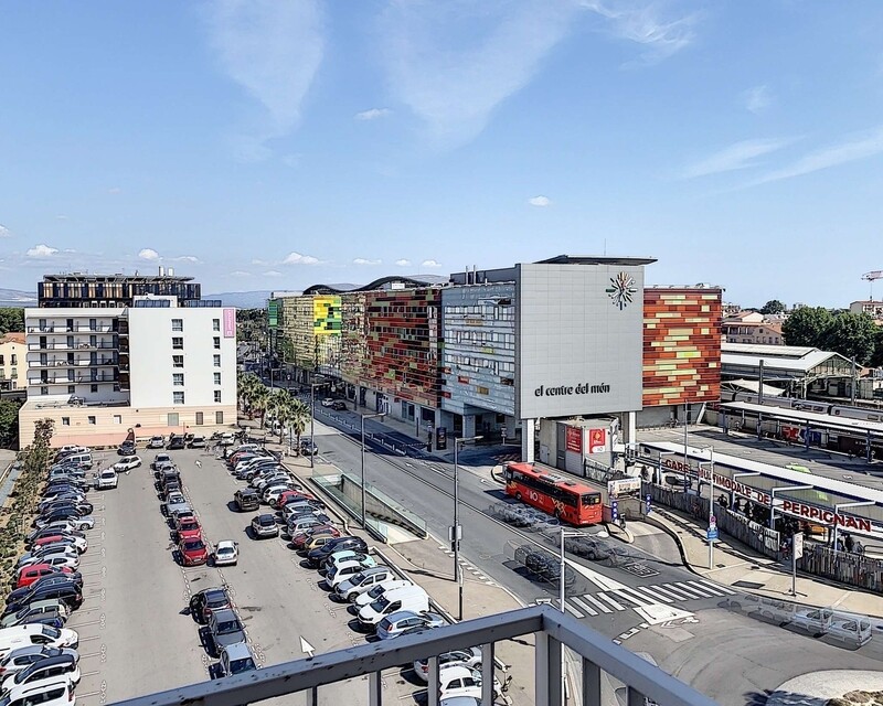 Studio 28m2 Balcon Cave Perpignan Gare  - Img 3534
