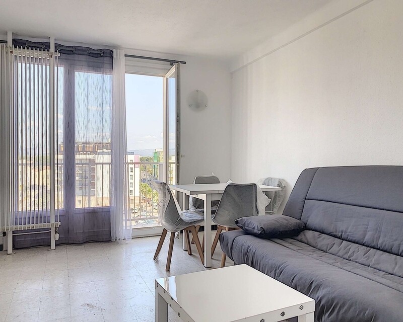 Studio 28m2 Balcon Cave Perpignan Gare  - Img 3536