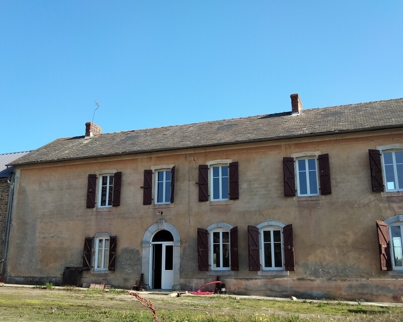 Ferme à rénover - facade sud