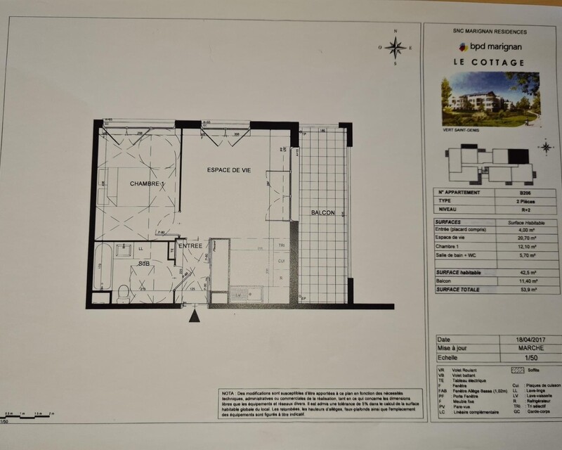 Appartement type F2 de 42m² situé à Vert st denis - 20211019 141435
