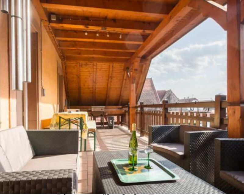 Magnifique corps de ferme restauré avec gîte - Terrase gite