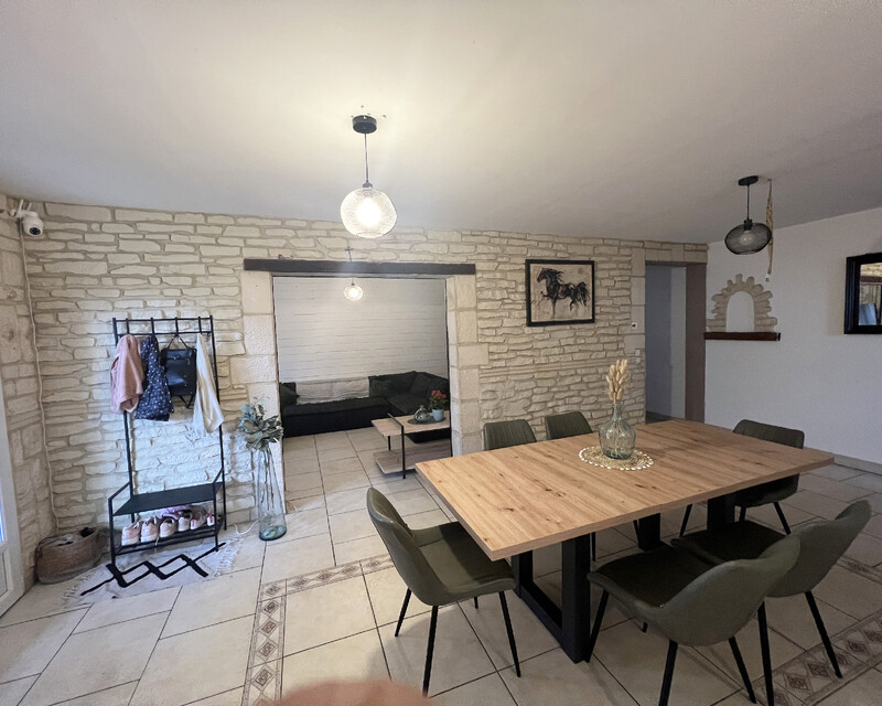 Vends à Volmerange-lès-Boulay une maison plain-pied - Interieur sejour3 autre angle