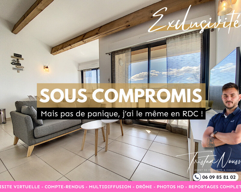 Appartement T3 58 m2 - 2 places de parking sécurisée - Saint Cyprien - Visite virtuelle - compte-rendus - multidiffusion - drône - photos hd - reportages complets-9