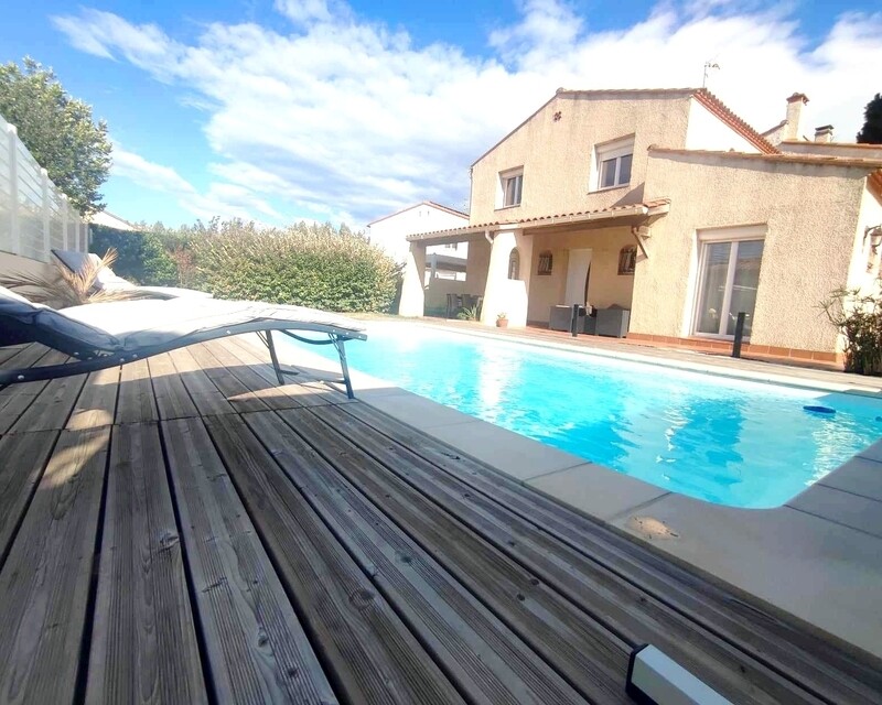 Maison T5, 3 faces piscine à Saleilles - 1693241623718  1 
