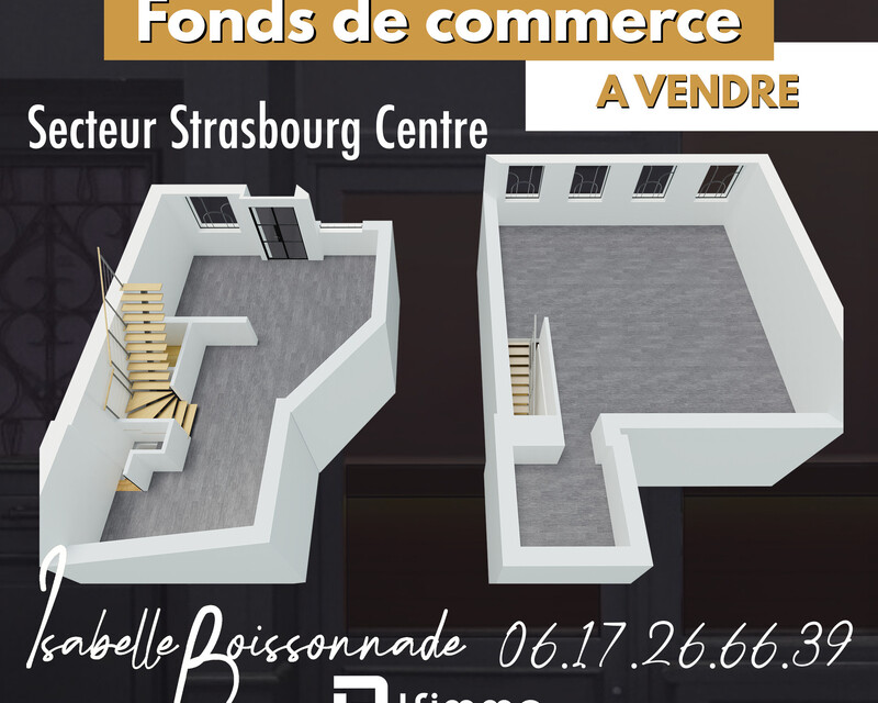 Fonds de commerce et droit au bail Strasbourg centre - Fdcavendre