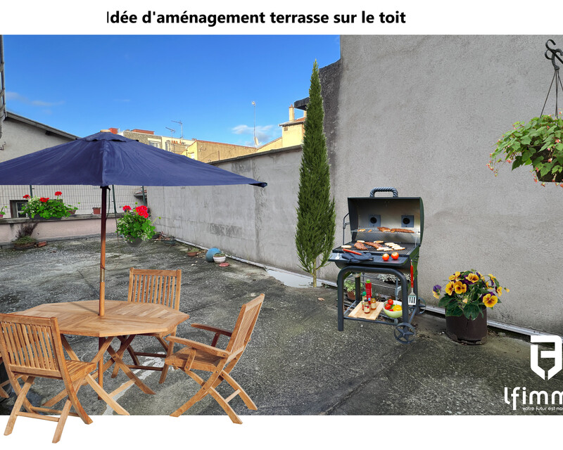  maison 4 ch + t2 indépendant + terrasse 100 m² Et garage - Idee de terrasse