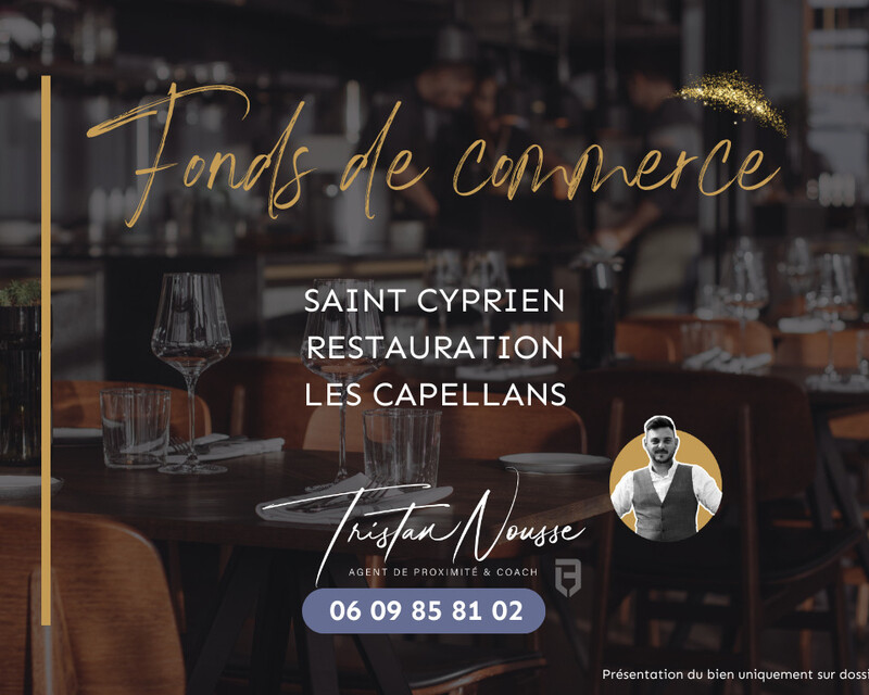 Fonds de commerce Restaurant terrasse - Saint Cyprien Les Capellans - Bien d   exception-5