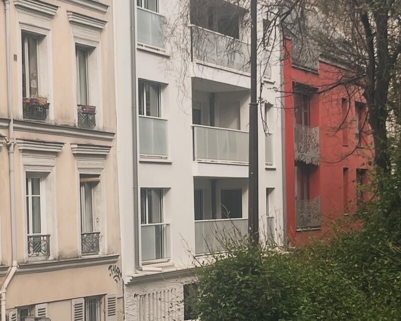 Appartement 2 pièces - 39 m2 - Paris XXème (75) - Photo immeuble