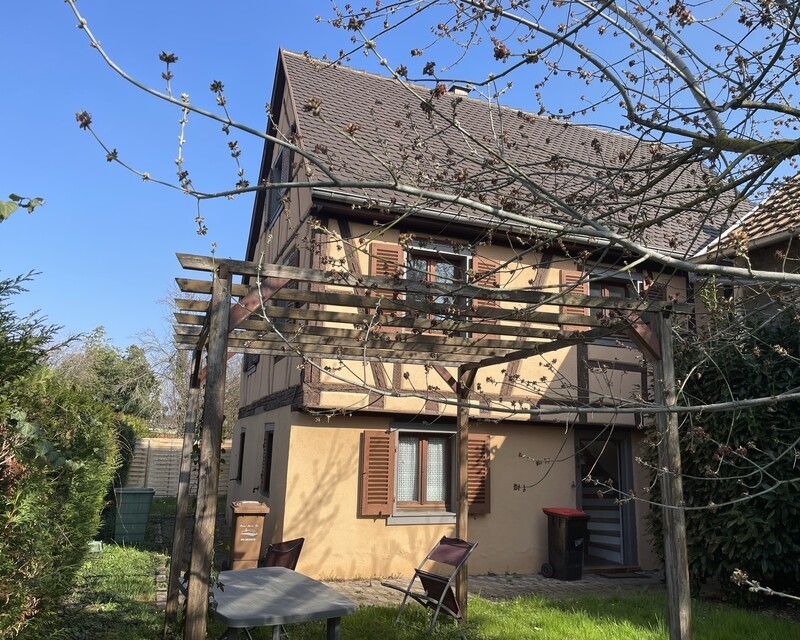 Jolie maison à colombages avec jardin au calme près de Colmar - Img 4239