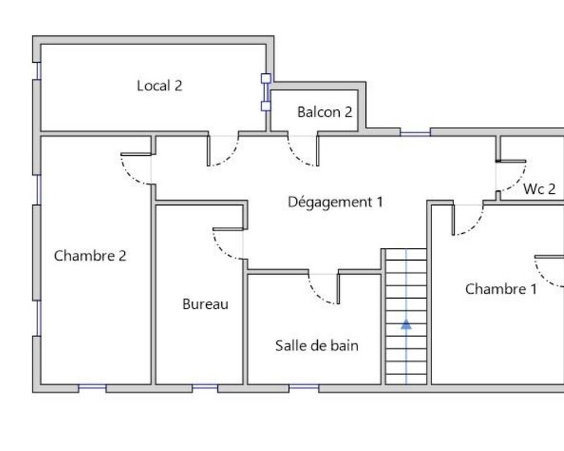  Maison 290 m² 5 ch, Idéale pour Gite ou chambres hotes - Etage