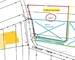 Drusenheim – terrain à bâtir.  - Délimitations du lot 1 et m  constructible